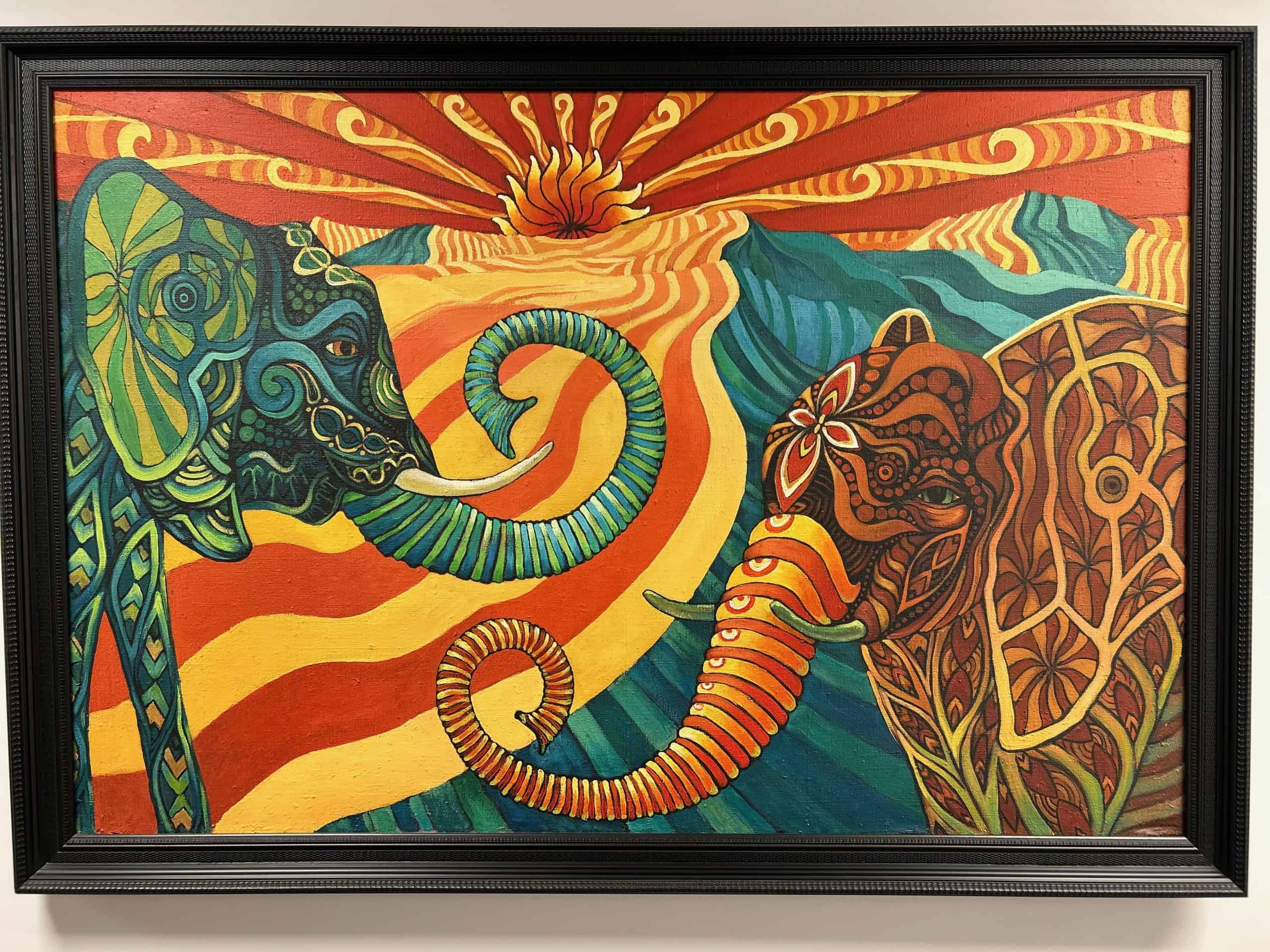 Fairy tale elephants photo