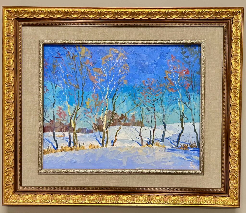 Січень. Етюд