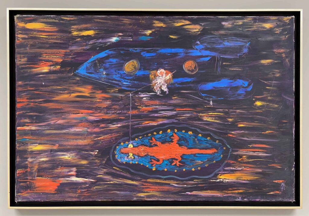 Fishing in space